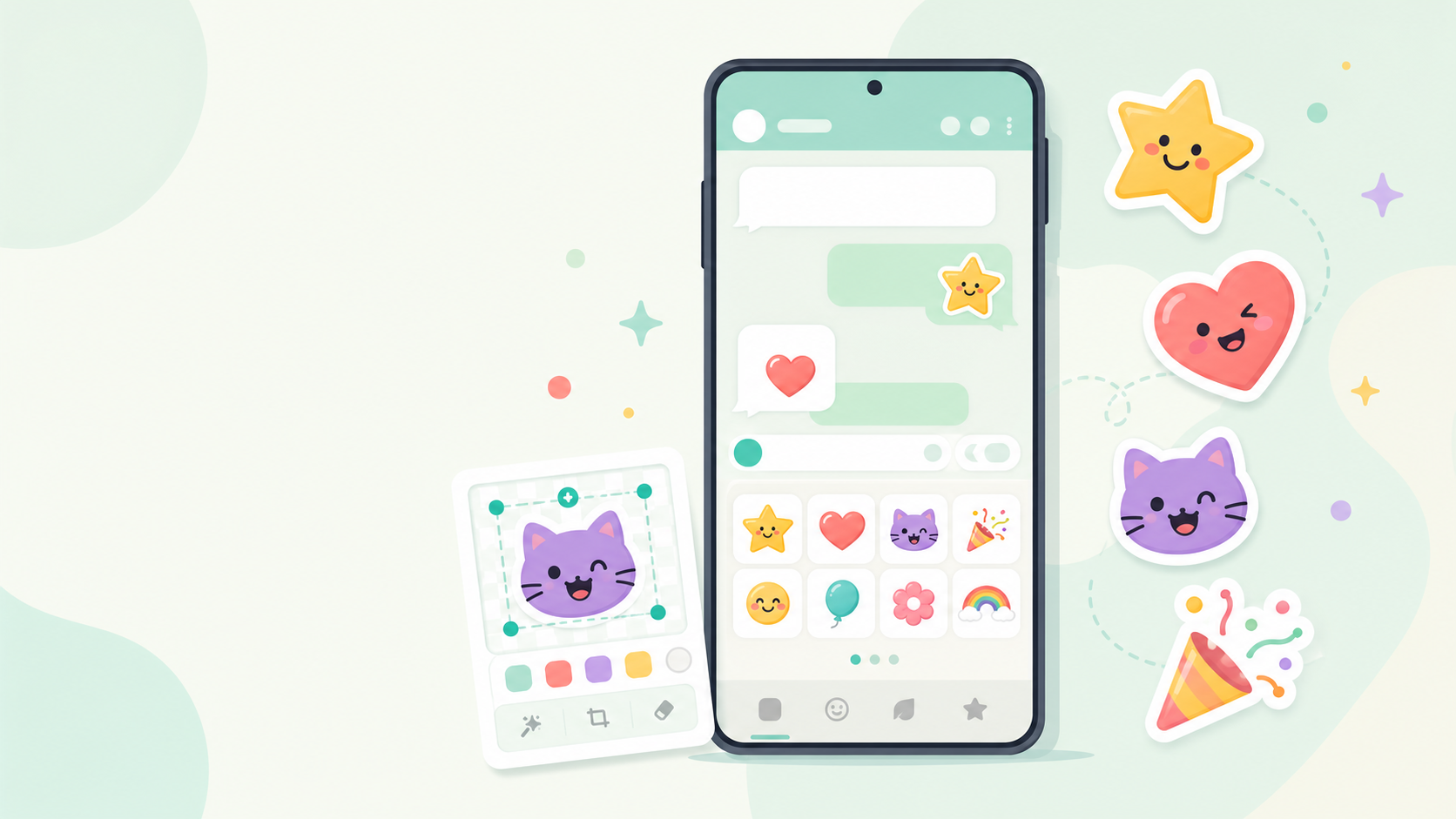 WhatsApp Sticker बनाने के लिए Best Free Apps